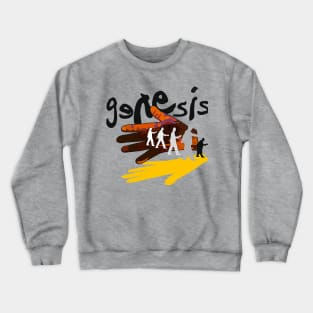 Genesis On Stage Where Music Meets Captivating Live Spectacles Crewneck Sweatshirt